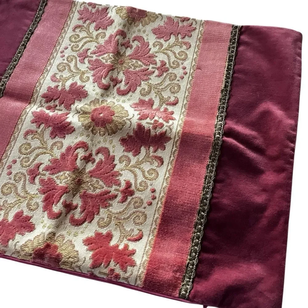 Vintage velvet tapestry